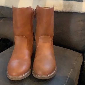 Cute fall boots (cognac/light brown)